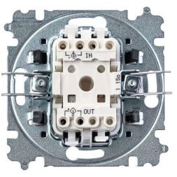 Выключатель 1-кл. СП Levit IP20 бел./ледяной ABB 2CHH590145A6001