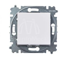 Выключатель 1-кл. СП Levit IP20 бел./ледяной ABB 2CHH590145A6001