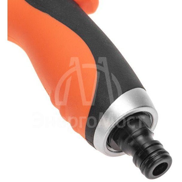 Пистолет-распылитель многофункциональный с прорезиненной ручкой и курком 7 режимов ЧЕТЫРЕ СЕЗОНА 62-0286