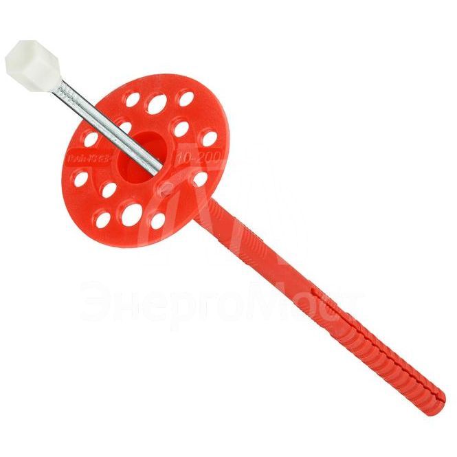 Дюбель для теплоизоляции с термоголовкой 10х200 (уп.25шт) Tech-KREP 124472