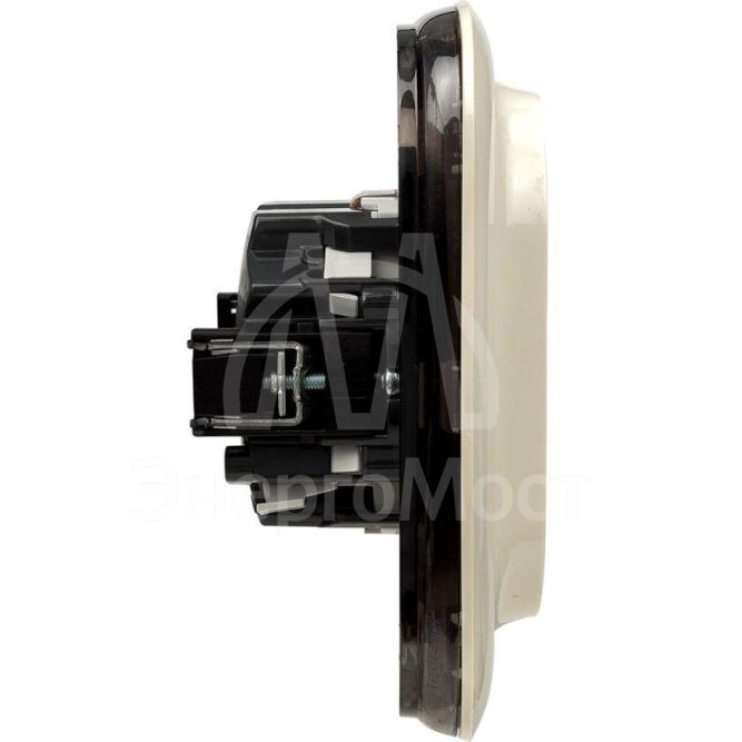 Розетка 2-м СП Valena Allure 16А IP20 250В 2х2К+З с лиц. панелью защ. шторки безвинт. зажимы сл. кость Leg 753826