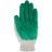 Перчатки вязаные с резиновой заливкой наладонника х/б 12470
