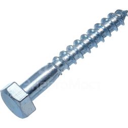 Шуруп сантехнический 8х70 DIN 571 цинк (уп.4шт) европодвес СТРОЙМЕТИЗ 21706714