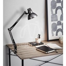 Светильник KD-312 настол. струбцина 230В 60Вт E27 черн. Camelion 10999