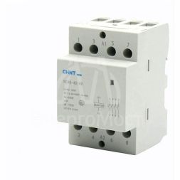 Контактор модульный NCH8-40/40 40А 4НО AC 220/230В 50Гц (R) CHINT 256099