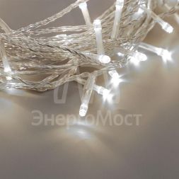 Гирлянда &amp;quot;Нить&amp;quot; 10м с эффектом мерцания прозр. провод IP44 230В диоды бел. 75 LED Neon-Night 305-525
