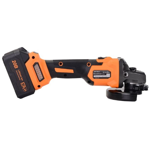 Углошлифовальная машина аккумуляторная Вихрь АУШМ-125/20Li-R (в комплекте 1 АКБ и ЗУ) ЕА+ в кейсе