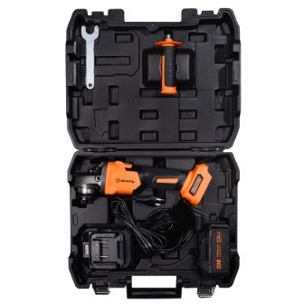 Углошлифовальная машина аккумуляторная Вихрь АУШМ-125/20Li-R (в комплекте 1 АКБ и ЗУ) ЕА+ в кейсе