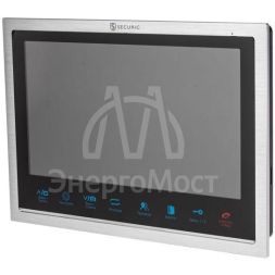 Монитор видеодомофона цветной 101дюйм формата AHD(1080P) с сенсорным управлением детектором движения функцией фото- и видеозаписи (модель AC-439) Rexant 45-0439