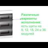 Бокс СП EASY9 встраив. с прозр. дверью 1ряд 8мод. SchE EZ9E108S2FRU