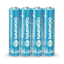 Элемент питания солевой AAA/R03 1.5В Heavy Duty 2021 4S (уп.4шт) DAEWOO 5029330