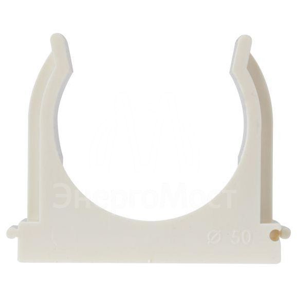 Крепеж-клипса для монтажного пистолета d50мм бел. (уп.25шт) Rexant 28-0450-3