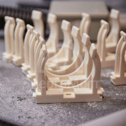 Крепеж-клипса для монтажного пистолета d50мм бел. (уп.25шт) Rexant 28-0450-3