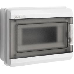 Бокс модульный накладной PDB/W 3008 GR (ЩРН-ПГ- 8) IP65 пластик. Pro JazzWay 5071988