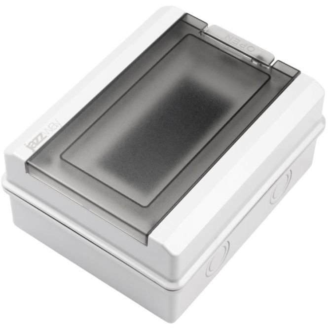 Бокс модульный накладной PDB/W 3008 GR (ЩРН-ПГ- 8) IP65 пластик. Pro JazzWay 5071988