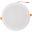 Светильник светодиодный встраиваемый PLED DL6 20Вт 6500К WH Downlight IP40 Jazzway 5036376