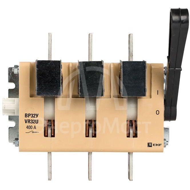 Выключатель-разъединитель ВР32У-37А31220 400А 1 напр. с дугогасит. камерами несъемная лев./прав. рукоятка MAXima EKF uvr32-37a31220