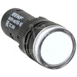 Матрица светодиодная AD16-16HS 24В AC (16мм) бел. EKF ledm-ad16-24-w