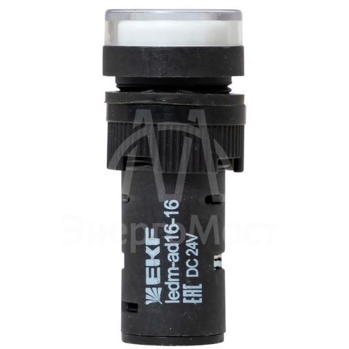 Матрица светодиодная AD16-16HS 24В AC (16мм) бел. EKF ledm-ad16-24-w