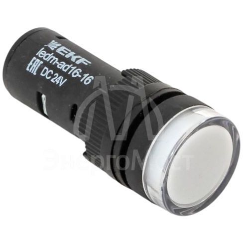 Матрица светодиодная AD16-16HS 24В AC (16мм) бел. EKF ledm-ad16-24-w