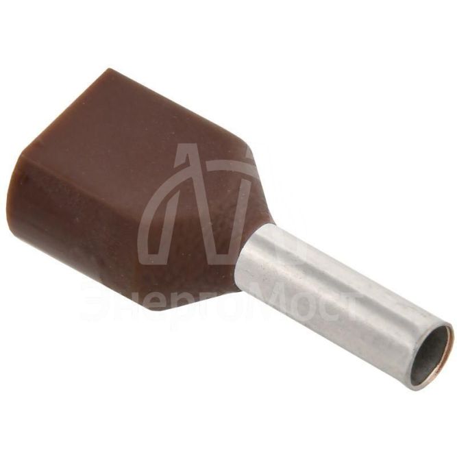 Наконечник НШВИ(2) 1.5-8 корич. (уп.20шт) IEK UTE10-4-D2-4-100