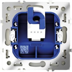 Розетка компьютерная 1-м СП S70 RJ45 кат.6 механизм сталь Voltum VLS060105