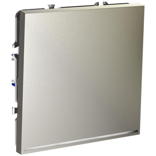 Выключатель 1-кл СП S70 10А с подсветкой механизм шелк Voltum VLS010204