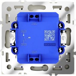 Выключатель 1-кл СП S70 10А с подсветкой механизм шелк Voltum VLS010204