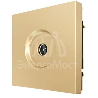 Розетка ТВ оконечная СП ZIMA IP20 зол. LEZARD 704-3688-130