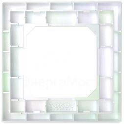 Рамка 1-м Pixel перламутр. TOKOV ELECTRIC TKE-PX-RM1-C04