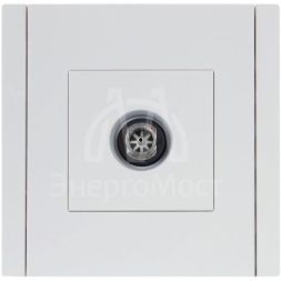 Розетка TV оконечная FORTE&amp;amp;PIANO FP228 бел. IEK FP-A10-O-K01