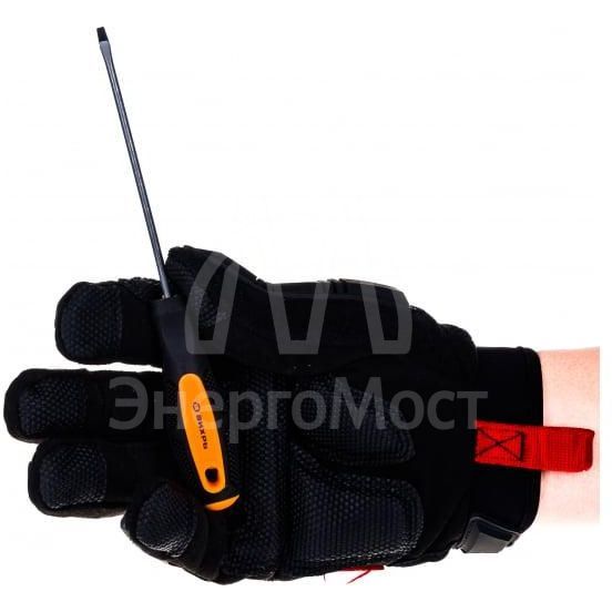 Отвертка шлицевая SL5 100мм Вихрь 73/6/2/8