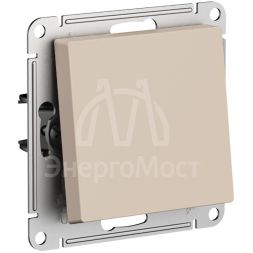 Выключатель AtlasDesign (сх. 1) 10AX с самовозвратом механизм песочн. SE ATN001215