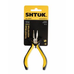 Тонкогубцы изогнутые "Мини" 120мм (08404) SHTOK 376307