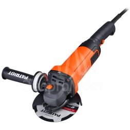 Машина углошлифовальная (УШМ) AG 128E диск 125мм двуручная пылезащищенная PATRIOT 110301129