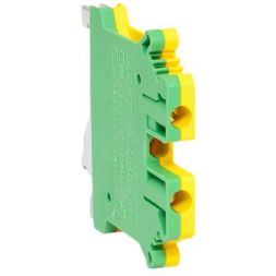 Колодка клеммная винтовая 2.5 UT земля EKF scr-ut-2.5-pe