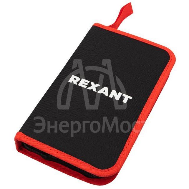 Набор диэлектрического инструмента RI-02 11 предметов до 1000В тканевый пенал Rexant 12-4692-3