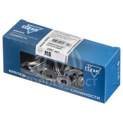 Шайба DIN9021 кузовная оцинк. М6 (уп.200шт) Tech-KREP 105265