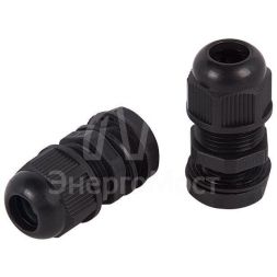 Ввод кабельный MG-16 (10-6мм) черн. Rexant 07-8116-1