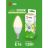 Лампа светодиодная GREEN LINE B35-12W-830-E14 GL 12Вт свеча 3000К свет тепл. E14 Эра Б0067089