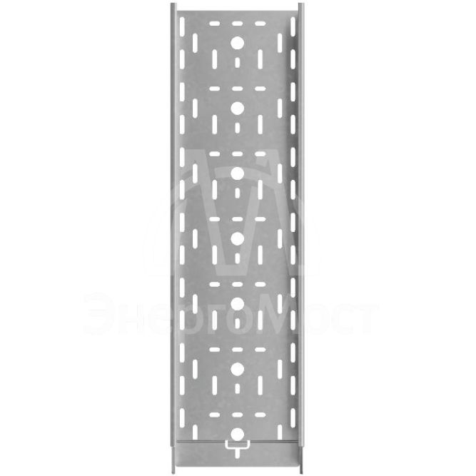 Лоток листовой перфорированный 200х80 L3000 сталь 0.7мм &amp;quot;БЫСТРЫЙ МОНТАЖ ПЛЮС&amp;quot; LPplus80-200-0.7-3000 оцинк. КМ PL0244