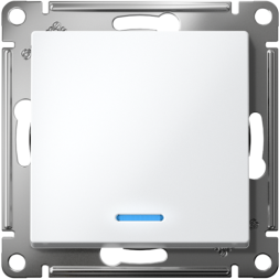 Выключатель 1-кл. AtlasDesign с подсветкой сх.1а 10АХ механизм лотос SE ATN001313