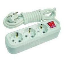 Удлинитель 3х3м с заземл. 16А IP20 с выкл. Makel MGP213