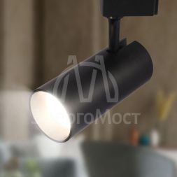 Светильник трековый TR5-30 30Вт COB 4000К 2100лм 1ф BK черн. Эра Б0049055