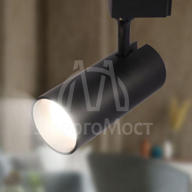 Светильник трековый TR5-30 30Вт COB 4000К 2100лм 1ф BK черн. Эра Б0049055