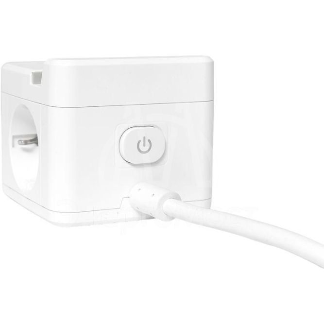 Удлинитель &amp;quot;Куб&amp;quot; 2х1.3м USB + 2Type C с быстрой зарядкой подставкой под телефон и ночником 1кв.мм EKF UBA-CUB-2-FC