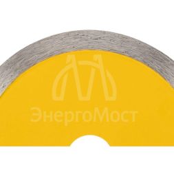 Диск алмазный отрезной сплошной 125x22.2мм Kranz KR-90-0111