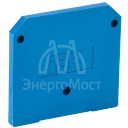 Заглушка для ЗНИ-35кв.мм (JXB125А) син. IEK YZN10D-ZGL-035-K07