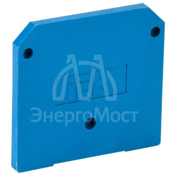 Заглушка для ЗНИ-35кв.мм (JXB125А) син. IEK YZN10D-ZGL-035-K07