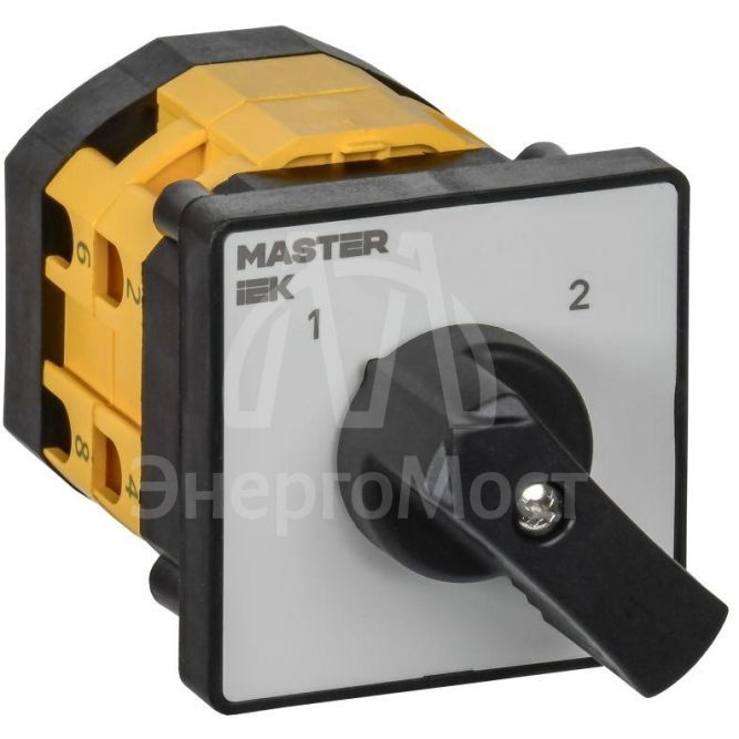 Переключатель кулачковый 63А (сх. 55) стандартная рукоятка IEK MI-CS10-063-055